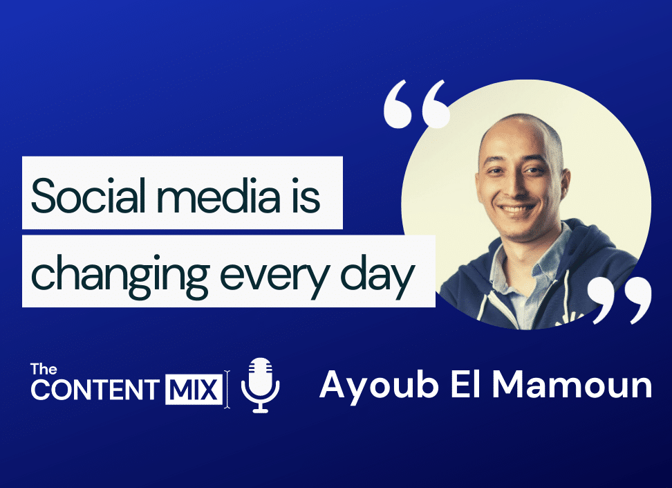 The Content Mix podcast interview with Ayoub El Mamoun from Skyscanner, on the future of social media in the travel industry