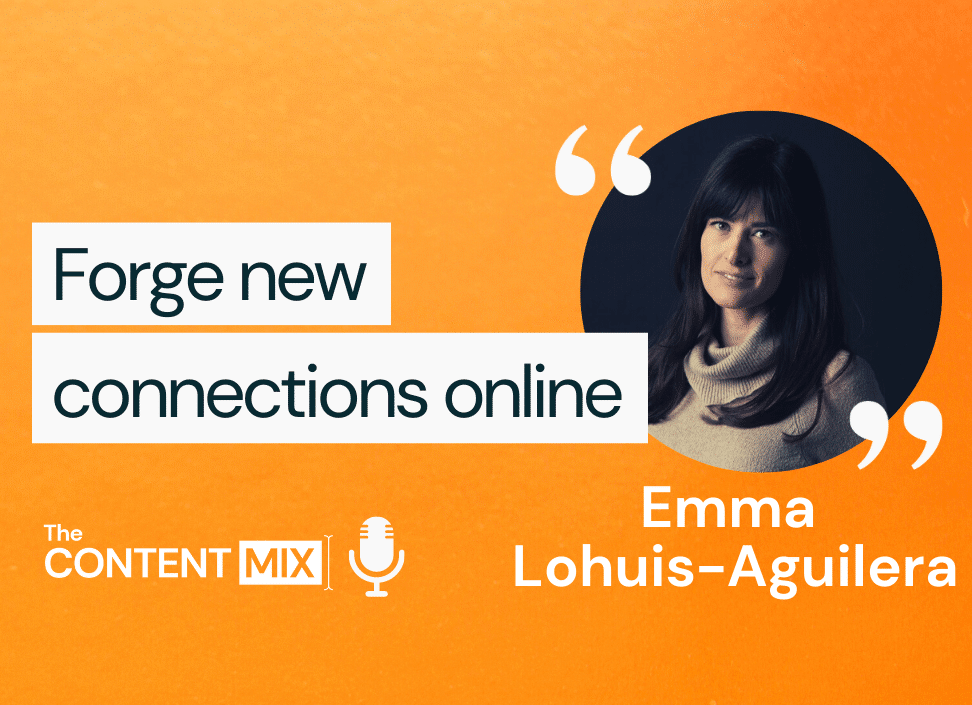 The Content Mix podcast interview with Emma Lohuis-Aguilera, Clarion Events marketing manager