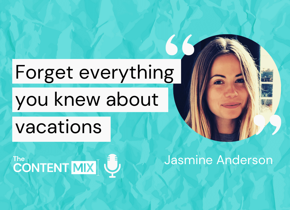 Reimagining staycations – Jasmine Anderson, global content marketing manager