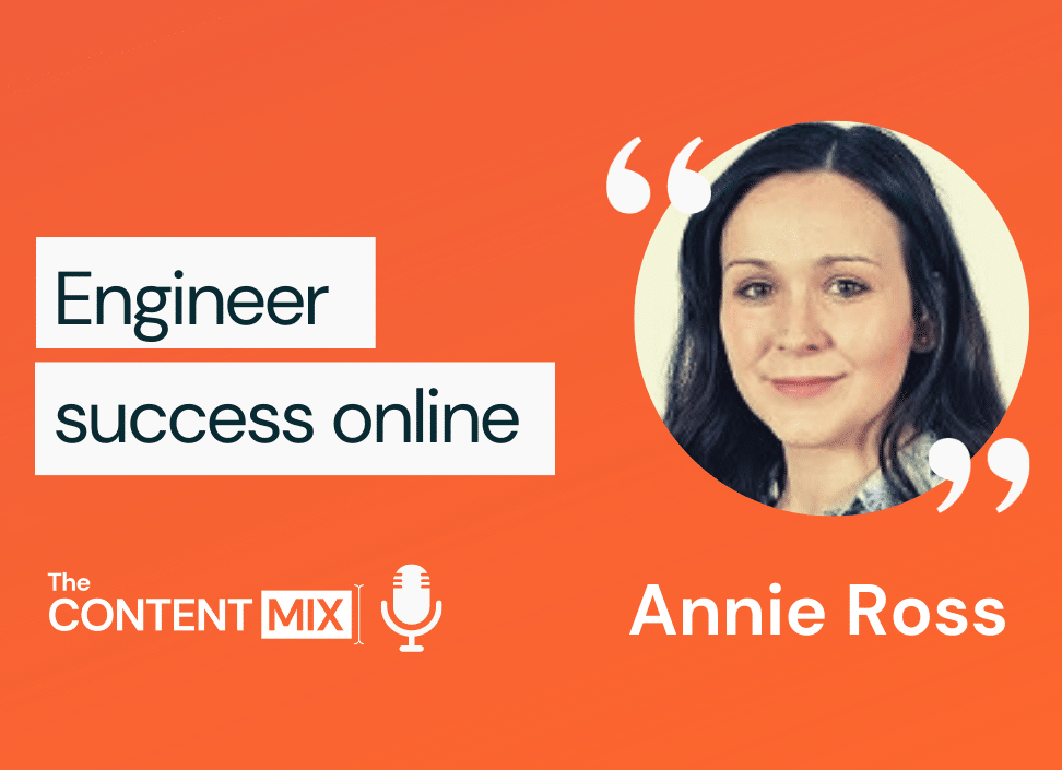 The Content Mix podcast interview with Annie Ross, global marketing & communications manager at Penspen on marketing in the engineering industry: