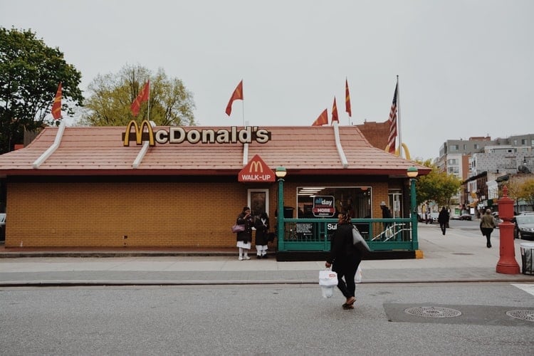 McDonald's branding in most of the world is yellow and red, whereas in other parts of the world it's green and yellow