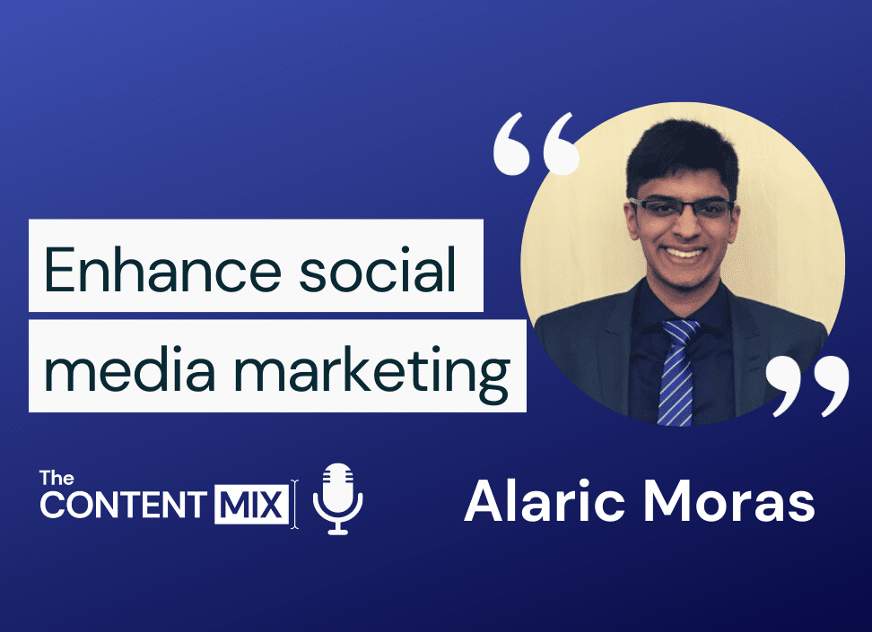 The Content Mix podcast interview with Alaric Moras, global social media strategist at Dassault Systèmes, on how to effectively use social media data