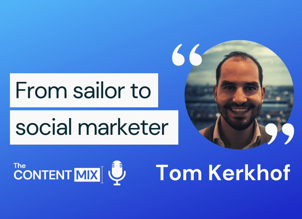 The Content Mix podcast interview with Tom Kerkhof, global head of social media at Navico, on building an effective social marketing strategy