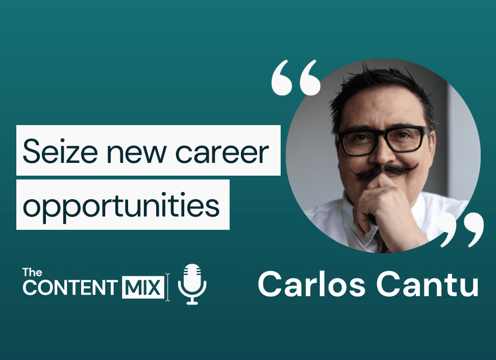 The Content Mix podcast interview with Carlos Cantu, who discusses marketing on Twitter and more:
