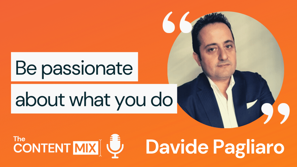 The Content Mix podcast interview with VeraContent's Kyler Canastra and Davide Pagliaro, EMEA marketing director at Merit Medical, on the key to success