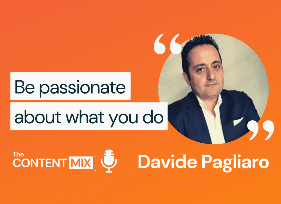 The Content Mix podcast interview with VeraContent's Kyler Canastra and Davide Pagliaro, EMEA marketing director at Merit Medical, on the key to success