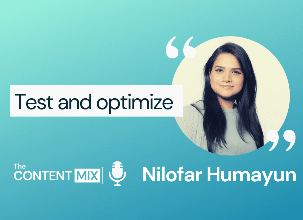 The Content Mix podcast interview with VeraContent's Kyler Canastra and Nilofar Humayun, senior marketing manager at Charles Taylor InsureTech, on EMEA social media marketing