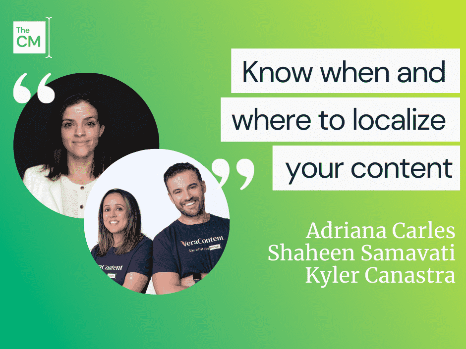 Here is a transcript generated by Otter.ai of The Content Mix podcast interview with VeraContent's Shaheen Samavati and Kyler Canastra, and Adriana Carles, on how to optimize your global social media strategy: