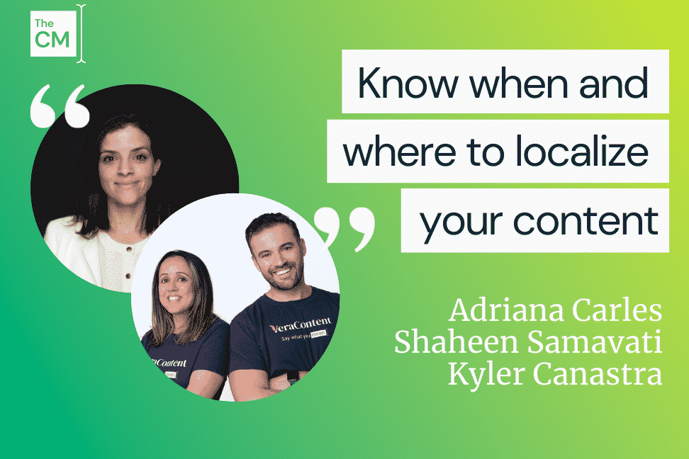 Here is a transcript generated by Otter.ai of The Content Mix podcast interview with VeraContent's Shaheen Samavati and Kyler Canastra, and Adriana Carles, on how to optimize your global social media strategy: