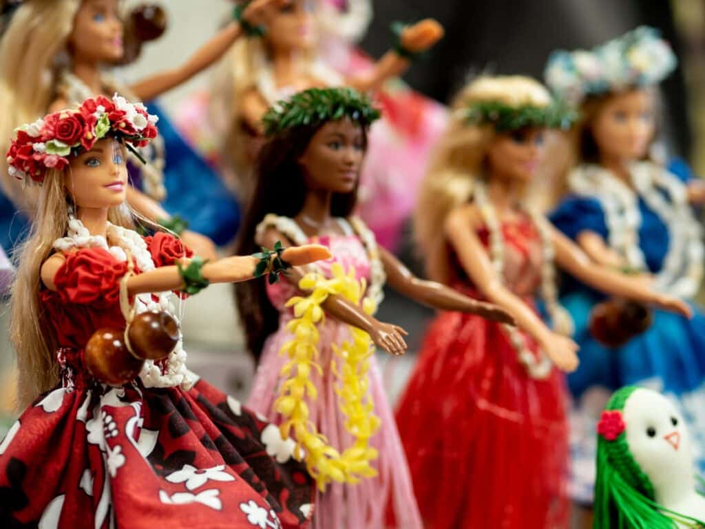 Image featuring different localized Barbies