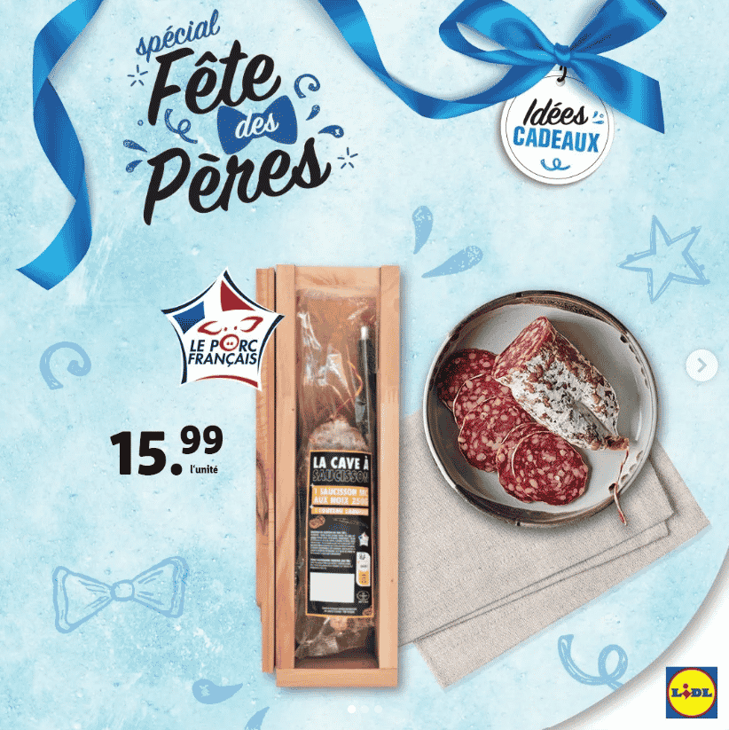 Lidl, a German retail chain, creating Father’s Day content highlighting French products on their French Instagram profile is a form of cultural marketing.