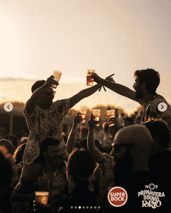 The Portuguese beer brand Super Bock, sponsoring cultural events during the festival month of June in Portugal, is a form of cultural marketing