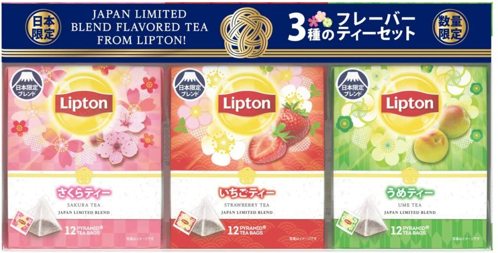 An example of multilingual branding from Liptons Japan