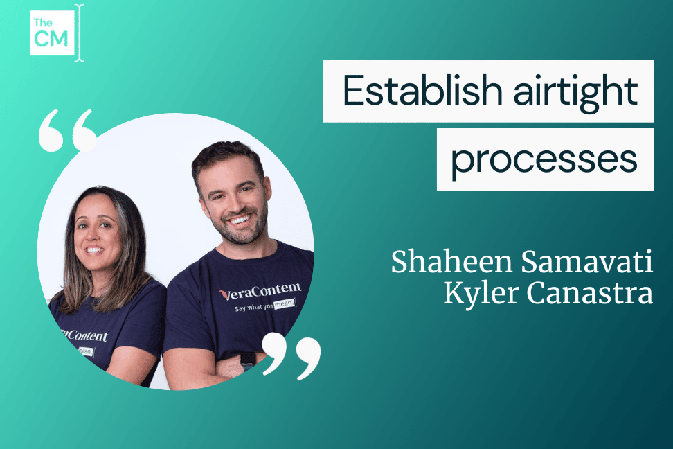 The key to creating content at scale consistently