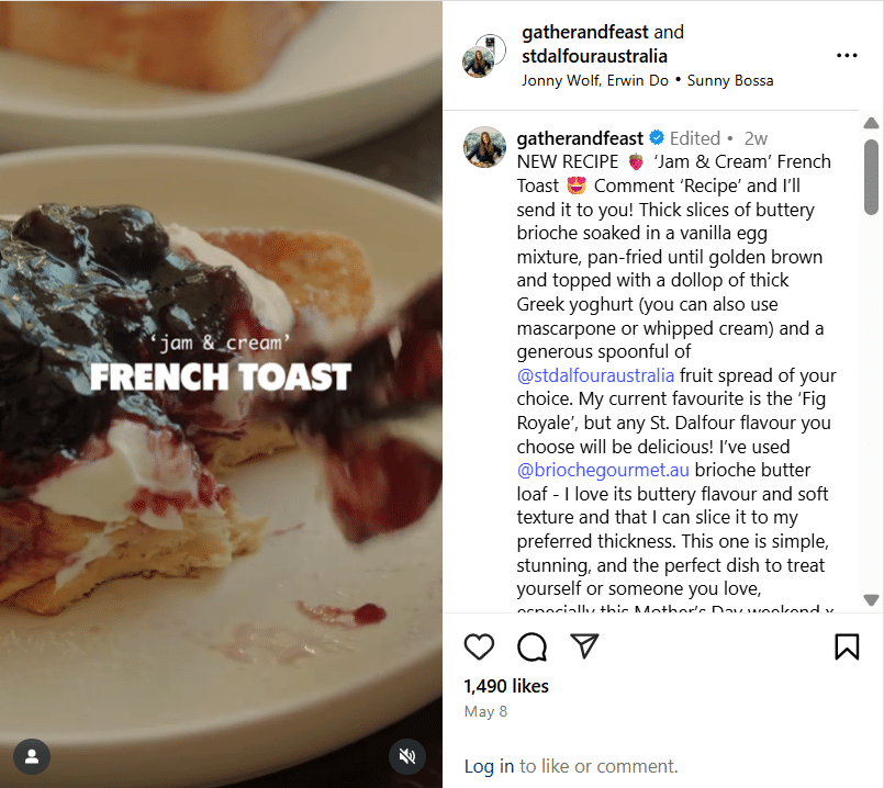 Localized video from St. Dalfour