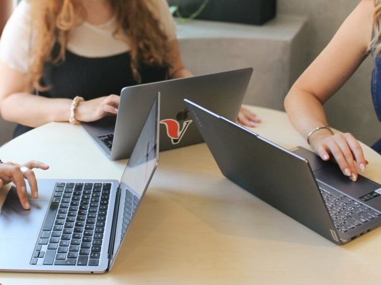 VeraContent team laptops