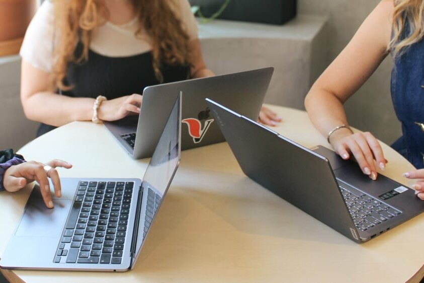 VeraContent team laptops
