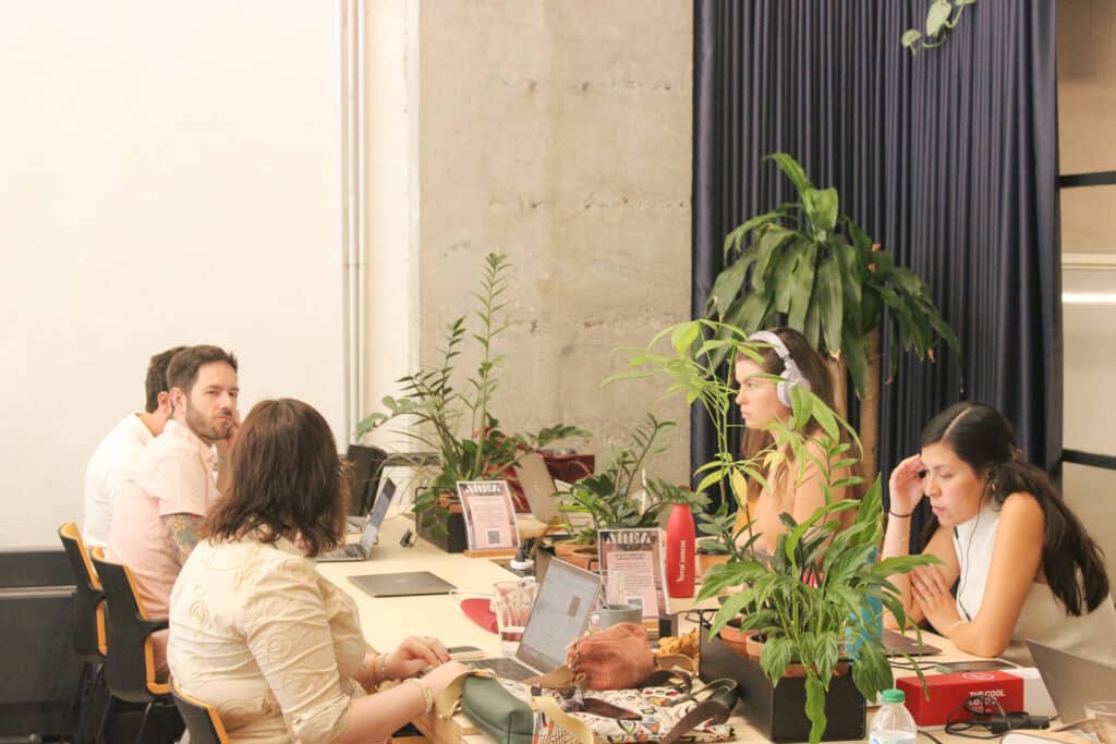 VeraContent team working