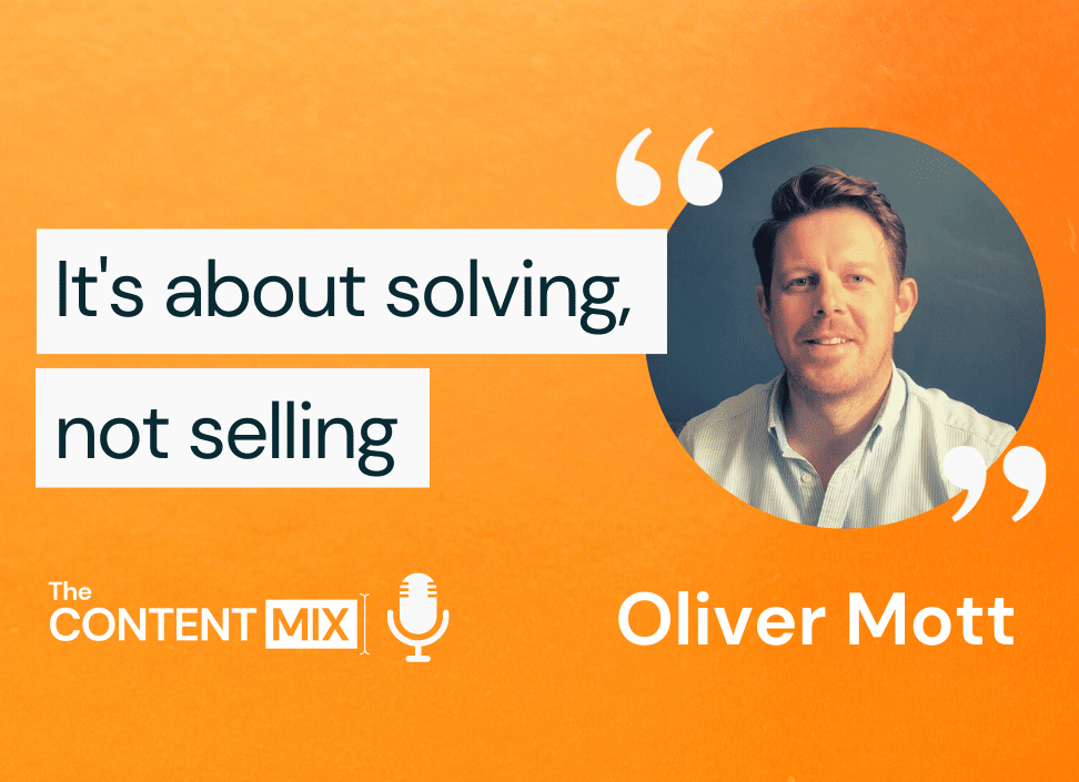 The Content Mix podcast interview with Oliver Mott, global social media manager at Grant Thornton International