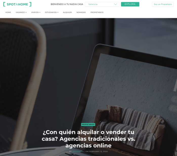¿Con quién alquilar o vender tu casa? Agencias tradicionales vs. agencias online | Spotahome by VeraContent
