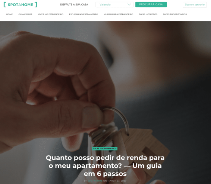 Quanto posso pedir de renda para o meu apartamento? — Um guia em 6 passos | Spotahome by VeraContent