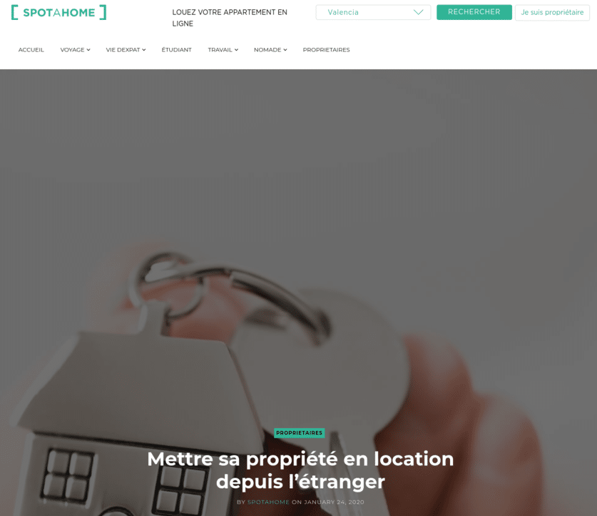 Mettre sa propriété en location depuis l’étranger | Spotahome by VeraContent