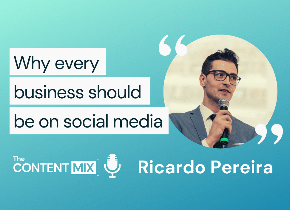 The Content Mix podcast interview with VeraContent's Shaheen Samavati and Ricardo Pereira, EMEA marketing and communications director at FRICON, on the importance of social media