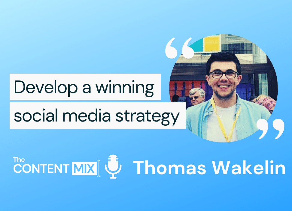 The Content Mix podcast interview with Thomas Wakelin, social media marketing manager for Microsoft's UK subsidiary, on social media optimization