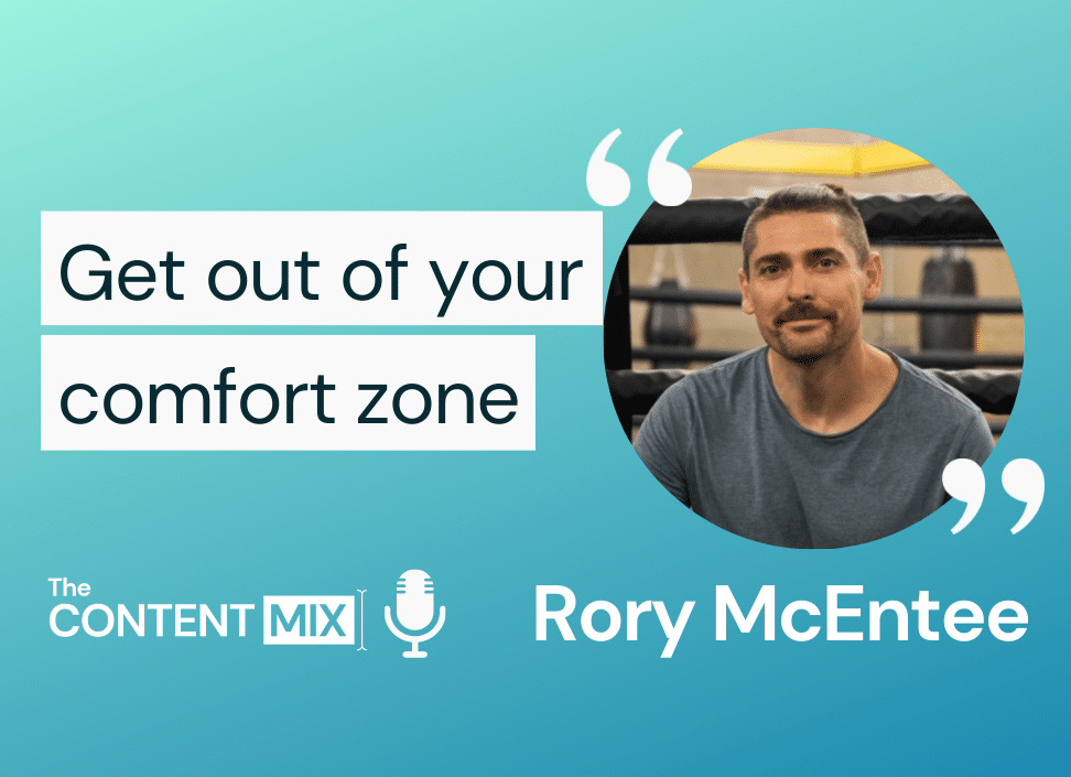 The Content Mix podcast interview with VeraContent's Kyler Canastra and Rory McEntee, brand and marketing director at Gymbox, on why brands should create disruptive content