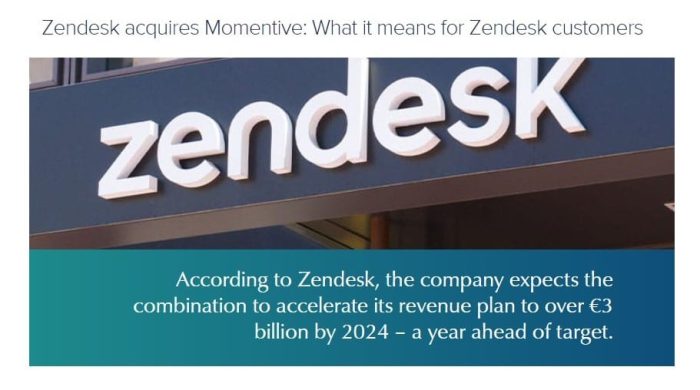 Zendesk acquires Momentive: What it means for Zendesk customers | redk by VeraContent