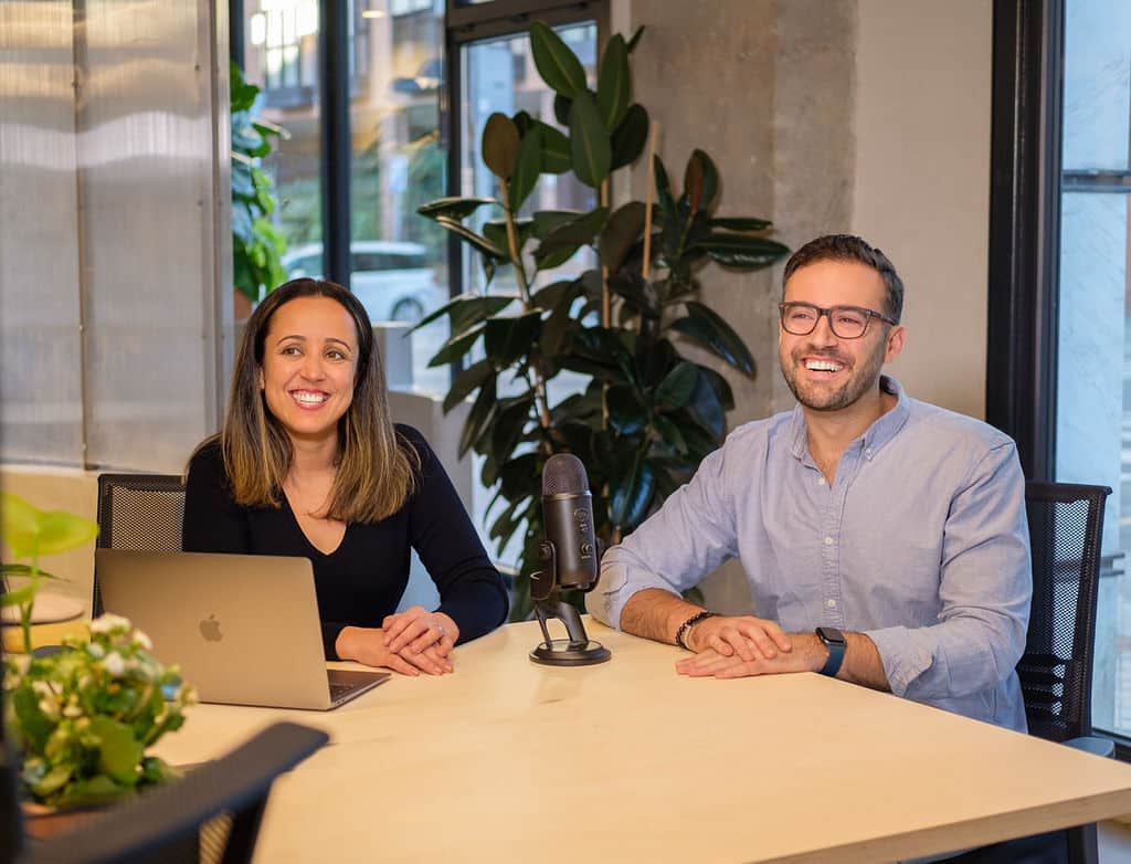 Shaheen and Kyler podcast hosts 