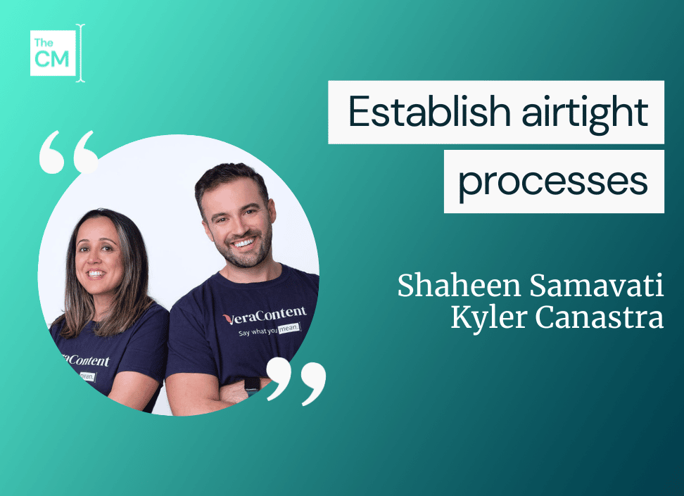 The key to creating content at scale consistently