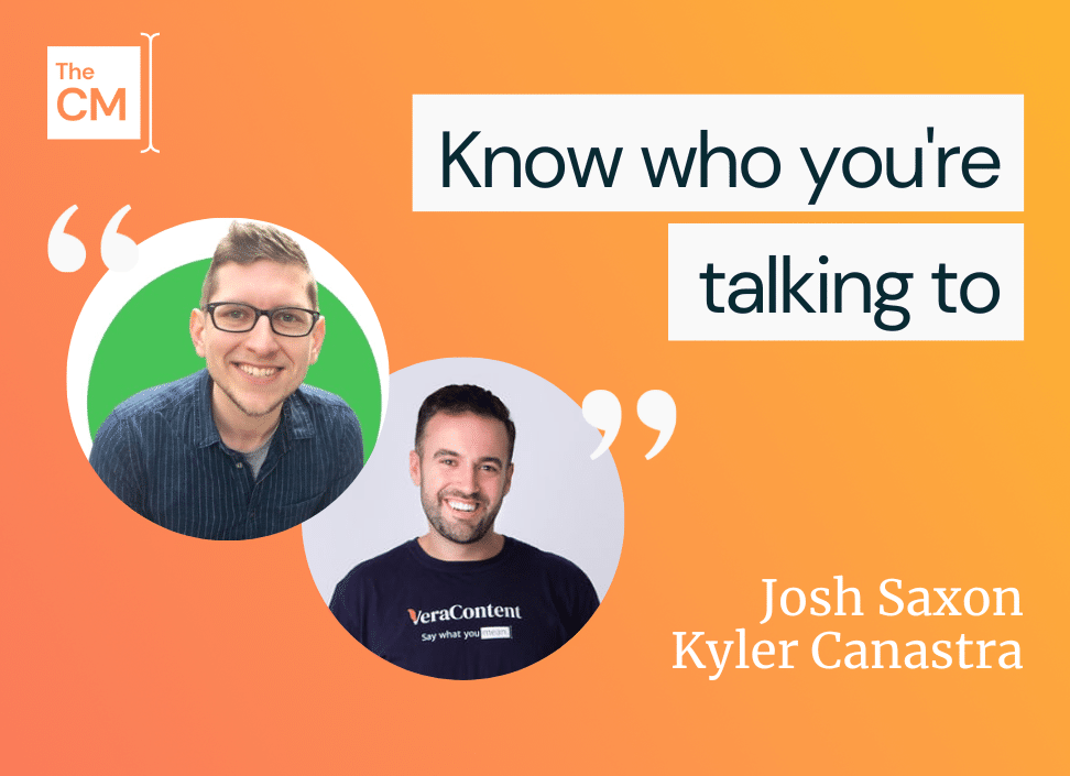 The Content Mix podcast interview with VeraContent's Kyler Canastra and Josh Saxon, on lead generation tips for content marketers
