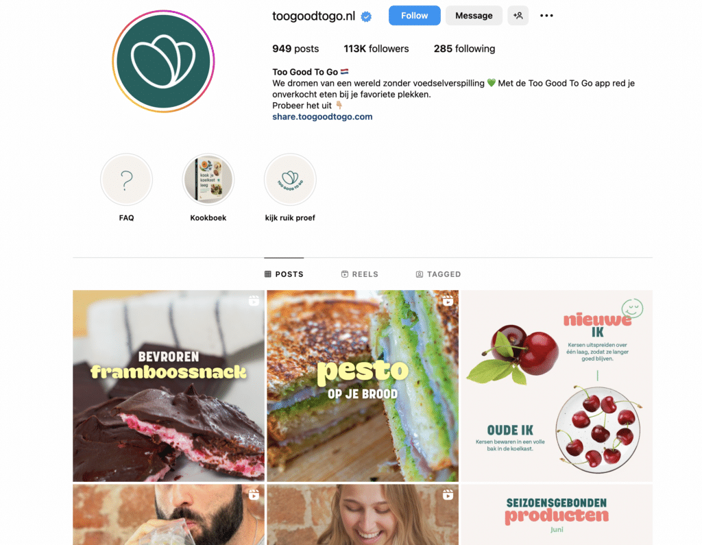 Community management for five European language markets | Too Good To Go by VeraContent