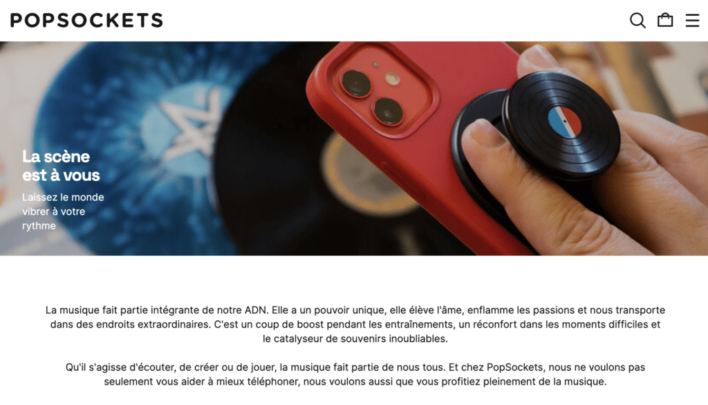 Localizing marketing campaigns into seven European languages | Popsockets by VeraContent