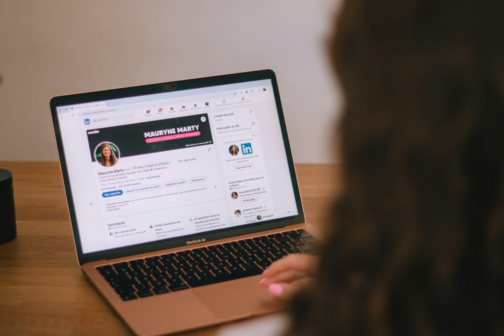 LinkedIn employee profile