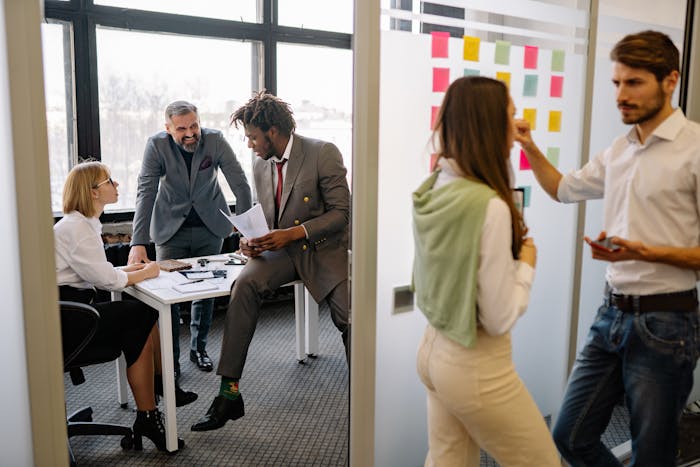 Group of people building a localization workflow